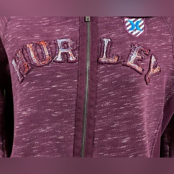 Hurley Brand Full-zip Hoodie, size M. (S99) - Picture 3 of 10
